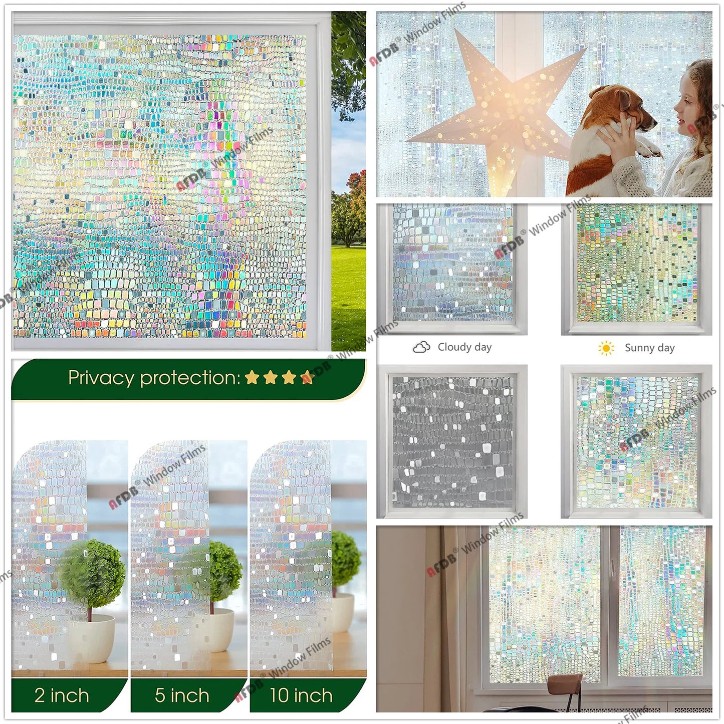 Frosted Privacy Striped Window Film Office Decorative Self Adhesive Glass Window Decals Width 65/75/85/90 by 200 cm
