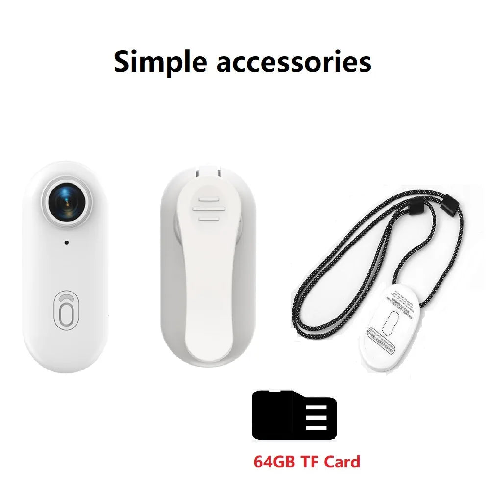 Mini 4K Thumb Action Camera with WiFi Remote Control and Electronic Image Stabilization