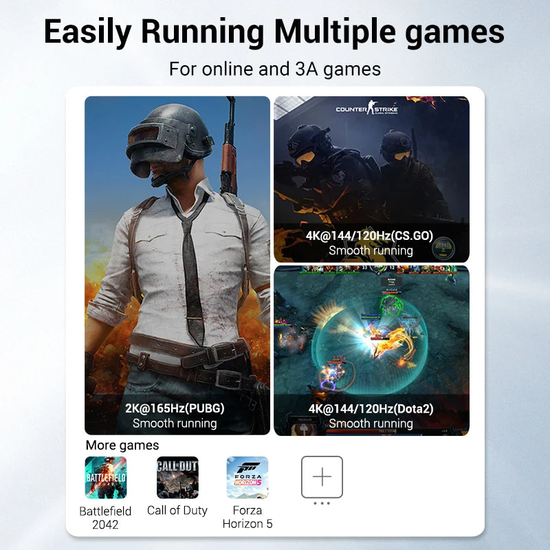 DisplayPort 1.4 Cable 8K 60Hz 4K HDR 165Hz Display Port Audio Cable for Video PC Laptop TV Display Port 1.4 DP Cable 1.2