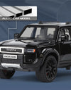 1/32 PRADO Land Cruiser Alloy Car Model Diecast Metal Off-road Vehicle Car Model Simulation Sound and Light Toy Gift