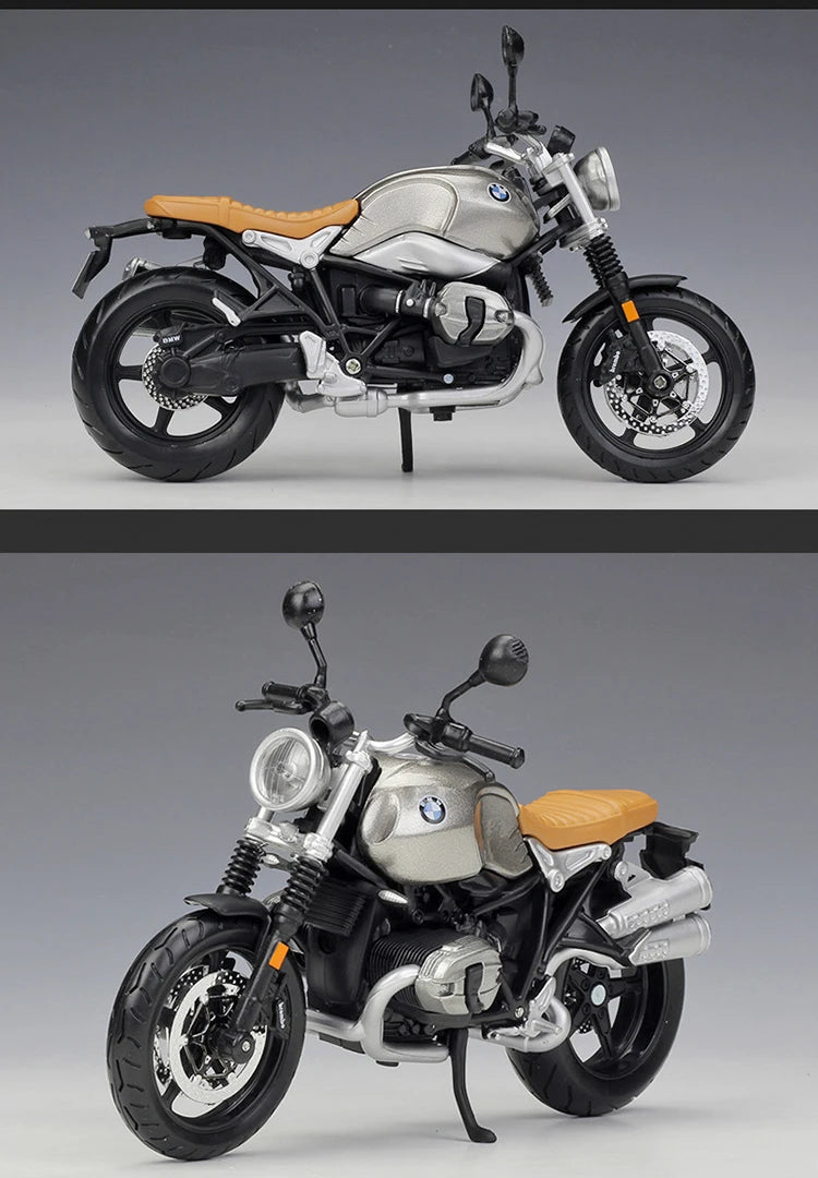 1 12 Scale BMW R Nine T Scrambler Diecast Motorcycle Model
