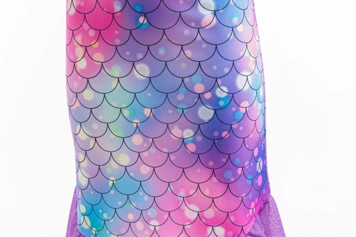 Ariel Mermaid Dress Gown Fashionable Princess Roleplay Costume for Girls
