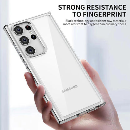 for Samsung S23 Case iPaky S23 Plus HD Transparent PC TPU Hybrid Airbag Shockproof Armor Cover for Samsung Galaxy S23 Ultra Case