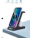 Wireless Life, one touch charge, triple charge, one machine done, three-in-one multi-functional wireless charger