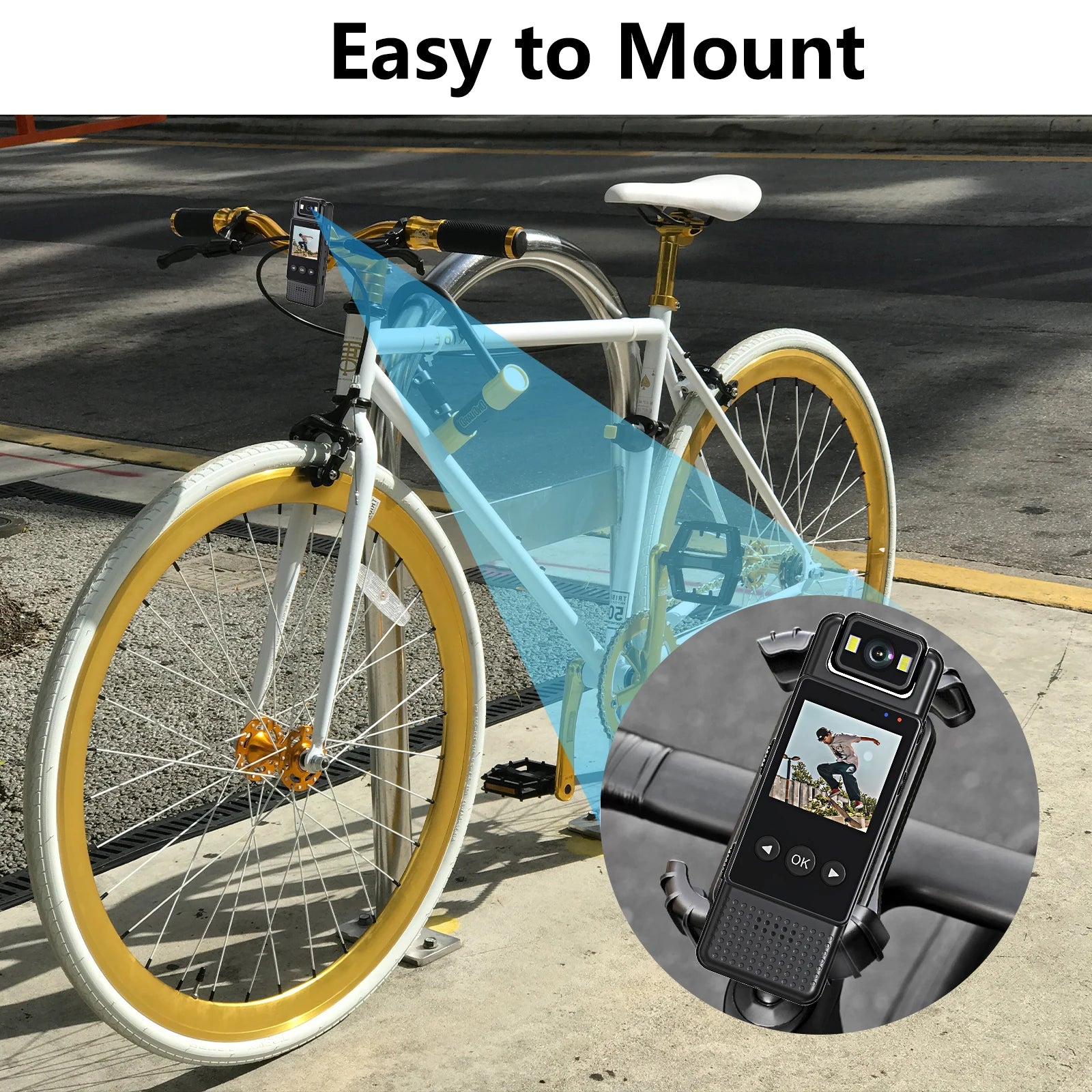 HD 1080P Mini Camera Portable Digital Video Recorder Cycling BodyCam Infrared Night Vision Police Cam Small Bike Camcor