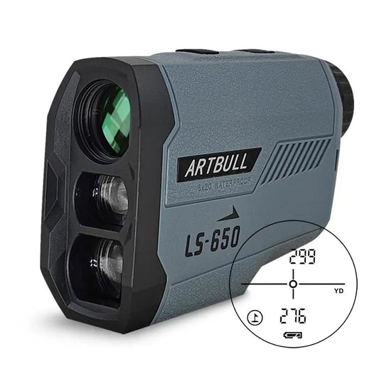 6X Golf Laser Rangefinder 1000m With Slope Compensation And Flag Lock