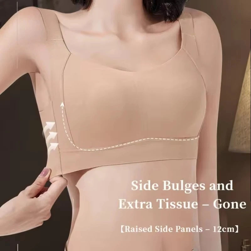 Womens Full Coverage Seamless Wireless Minimizer Bra