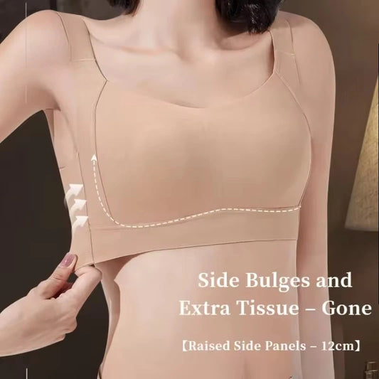 Womens Full Coverage Seamless Wireless Minimizer Bra