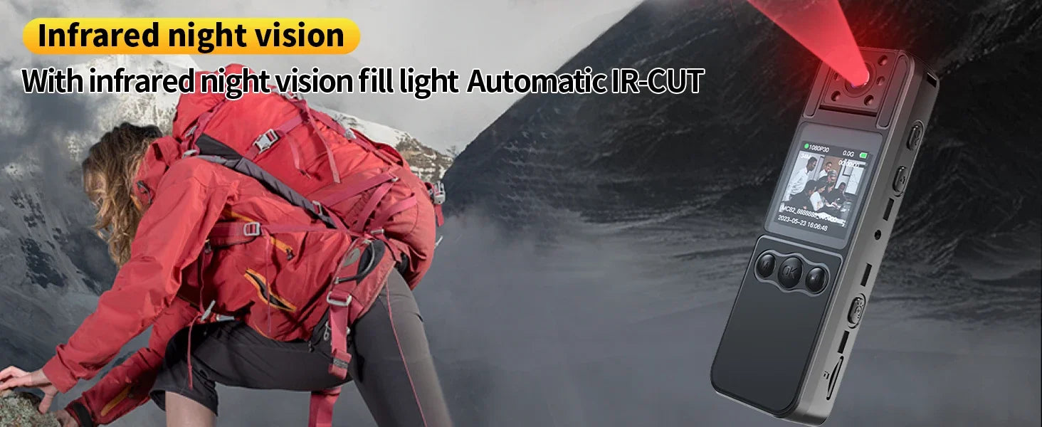 4K Wifi Mini Body Camera Outdoor Sport Portable Digital Video Recorder Worn Small Action Cam Night Vision DV Miniature Camcorder