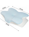 Large Ergonomic Cervical Pillow Memory Foam Sleeping Pillow Butterfly Shape Orthopedic Pillow Improve Sleep Quality
