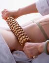 Wood Roller for Stomach Cellulite, Wooden Therapy Massage Tools for Body Shaping,Wood Rolling Massage Stick for Back Pain Relief