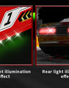 2.4G RC CAR With LED Light 4WD Remote Control Drift Cars Professional Racing Toys