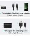 Wireless Mic Stereo Microphone Lavalier Microphone for Smartphone DSLR for Interview Video Vlog Gaming Mic