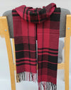 Classic lattice men soft shawl plaid scarves shawl wraps shawl neckerchief headband muffler