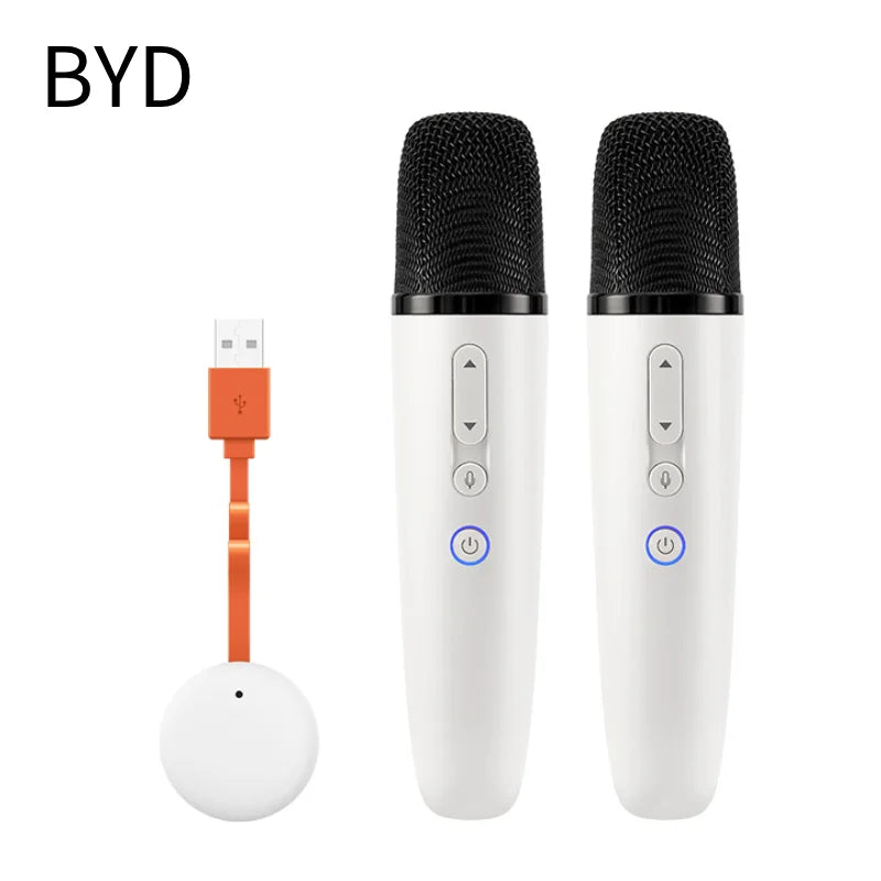BYD & DENZA Official factory Car Microphone With Receiver, Karaoke Microphone for BYD all Models + Denza J5 J7, Original sale.