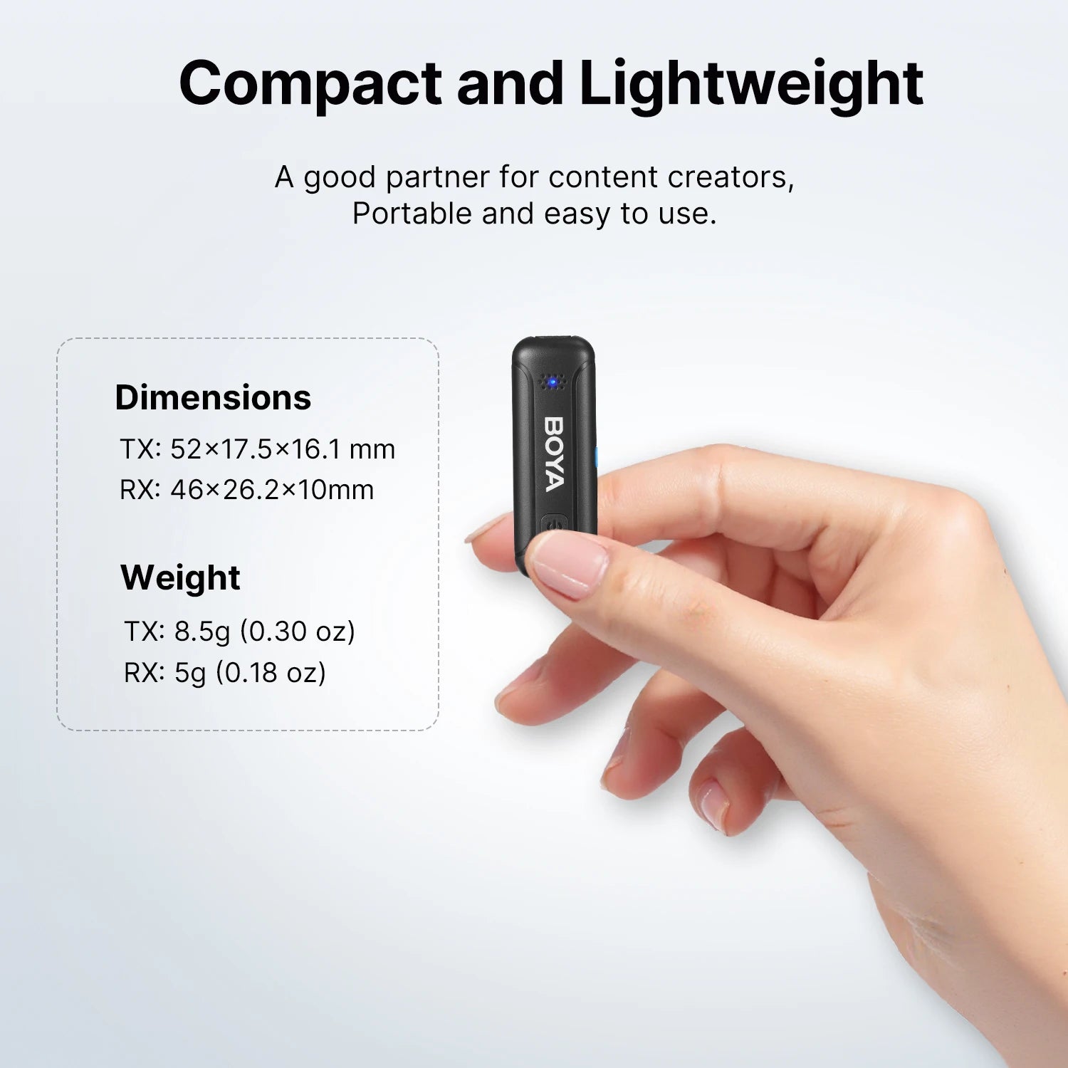 Wireless Lapel Microphone for iPhone Android Type-C Smartphone DSLR Camera PC Laptop Youtube Recording Streaming BY-WM3T2