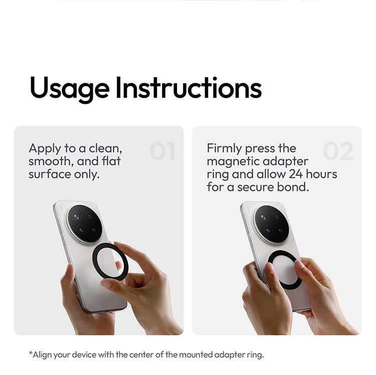 MFL01 Mini Magnetic Portable Phone Flash – 2500-8500K Bi-Color Dimmable Fill Light for iPhone & Android Vlog