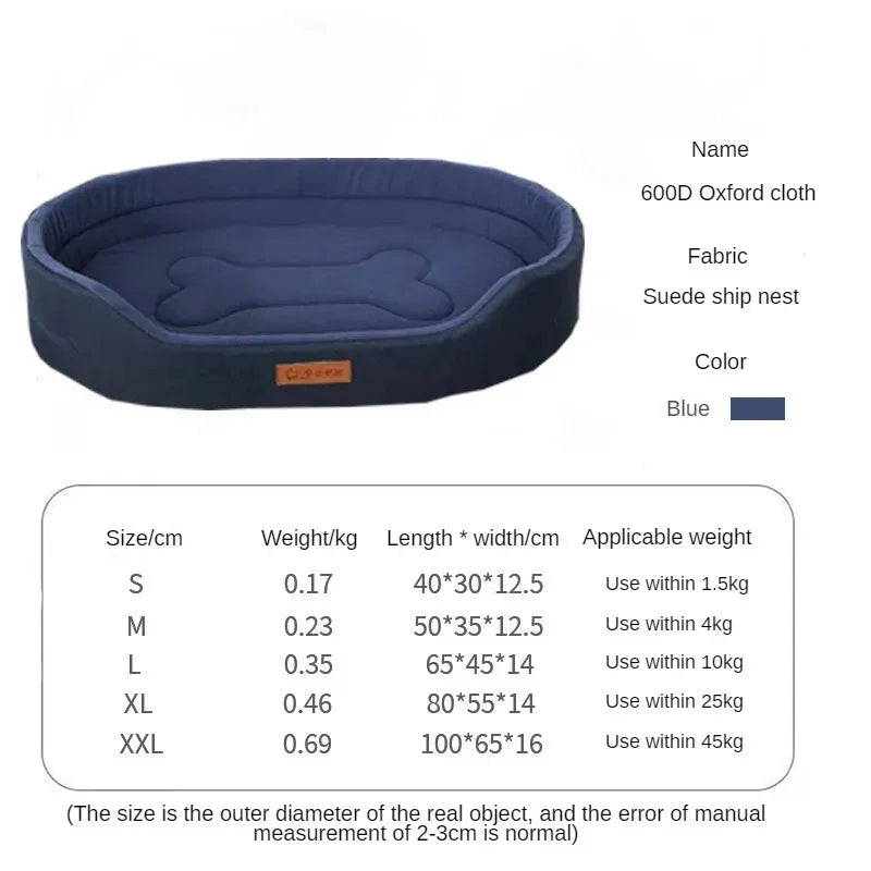 Winter Plush Pet Bed Cushion Sofa Mat for Dogs and Cats