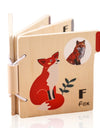 0-36 Month Baby Early Learning Toy Wooden Animals Book Parent-child Interactive Education Toy Montessori Toys Gifts For Newborns