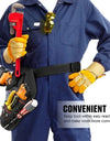 1Pcs Drill Holster W/Multiple Tool Loops and Angled Design To Evenly Balance Weight on Belt Portable Multifunctional Toolkit