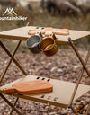 Portable Outdoor Travel Camping Tea Coffee Mug Cup 304 Stainless Steel Water Cup for Picnic Hiking