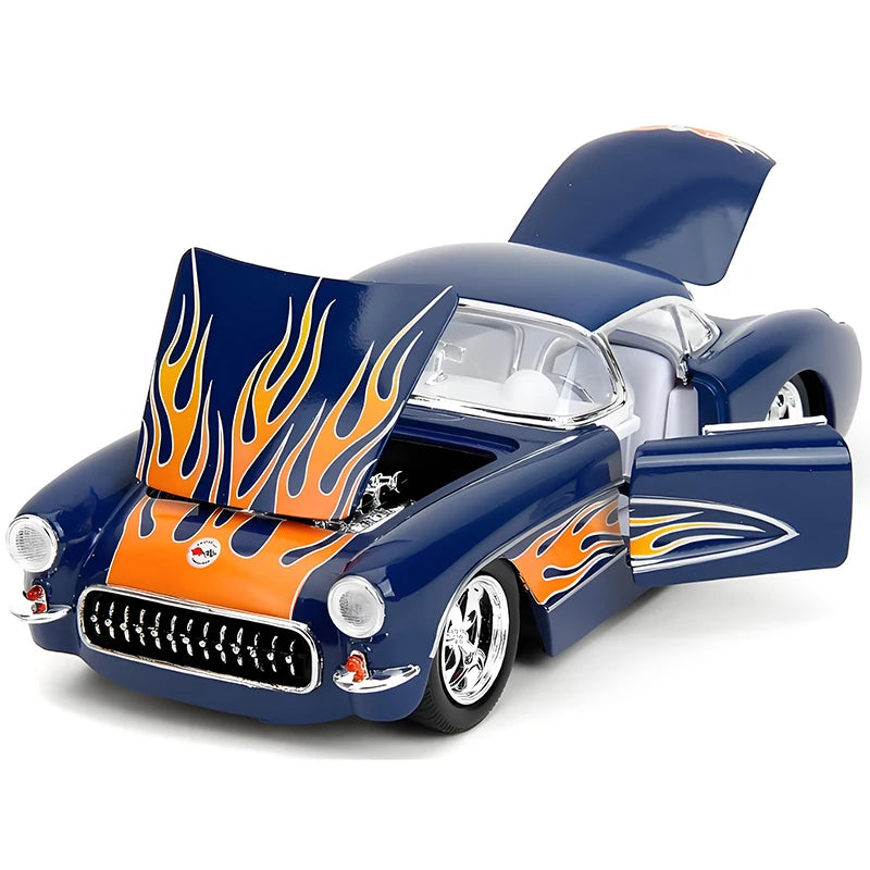 1 24 Scale Corvette 1957 Diecast Model Car