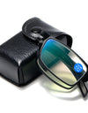 Folding Reading Glasses Unisex Ultralight Resin Presbyopic Eyeglasses Portable Anti Blue Ray Vision Care Reader Eyewear With Box