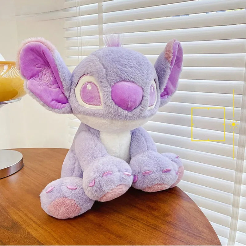 Disney Cartoon Purple Stitch Doll Star  Kawaii Plush Toy Girl's Birthday Doll Girlfriend Valentine's Day Gift 25cm/30cm/45cm