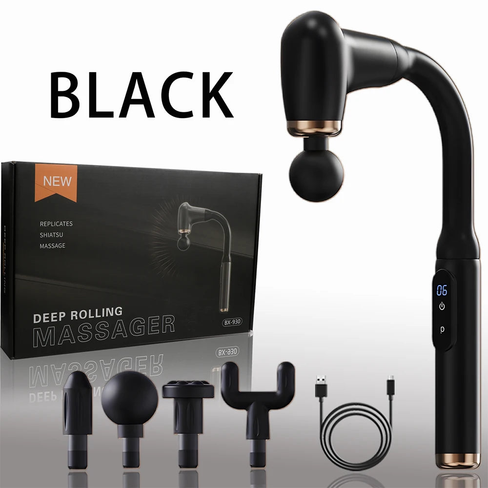 Smart Fascia  Neck Shoulder Cervical Foot Body Relaxation Back High Frequency Massage   Massage Percussion Hammer fitness