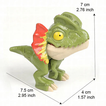 Finger Dinosaur Tricky Tyrannosaurus Model Biting Hand Fidget Mosasaurus Jurassic Dino Toy for Children Dino Movable Joints Gift