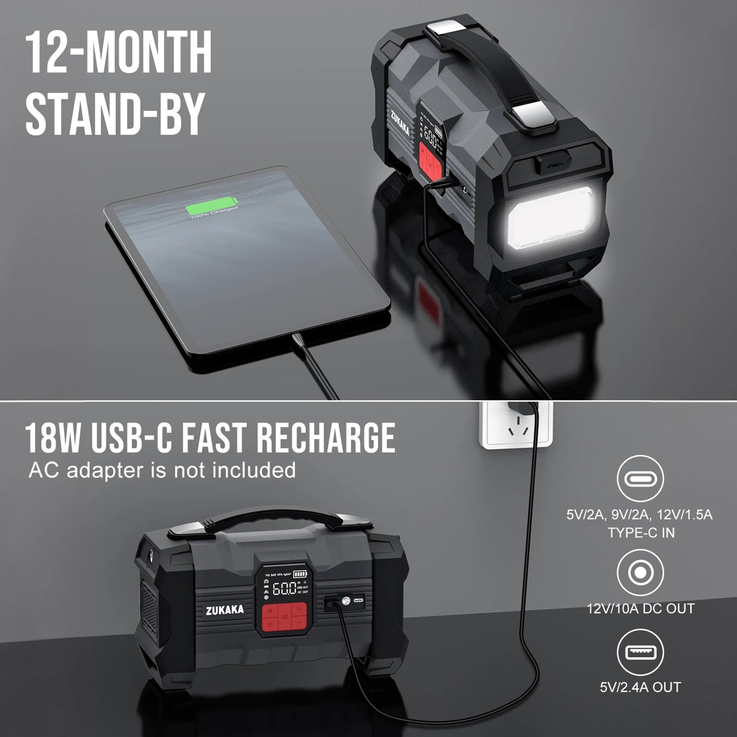 Car Jump Starter Power Bank Air Compressor Inflator Pump 4000A Portable Power Station Car Battery Charger Booster