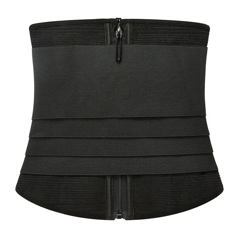 9 Steel Bones Waist Trainer Body Shaper Adjustable Belly Tummy Control Snatch Me Up Wrap Stretch Bands Slim Body Shaper Women
