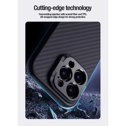 Carbo Prop case For iPhone 15 Pro Max For iPhone 15 Pro Aramid fiber+TPU magnetic case