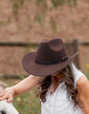 Western Cowboy Hat Versatile Comfortable Roll up Casual Cosplay with Buckle Belt