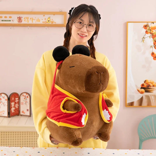 Kawaii Capybara Plush Toy 50 cm Soft Stuffed Animal Pillow