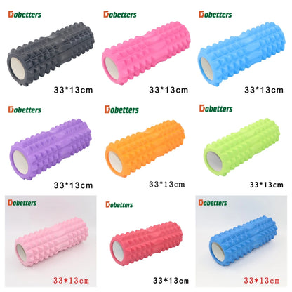 33*13cm  Yoga Column Roller Gym Fitness Pilates Foam Roller Exercise Back Massage Roller Home Fitness Equipment