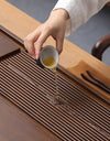 Tea Tray Household Solid Wood Tea Brewing Table Light Luxury High-End Tea Tray Kung Fu Tea Set Office Desk Wooden Tray