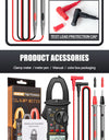 Smart Clamp Multimeter 600V Meter AC/DC Voltage Tester Ammeter Pliers Test Voltmeter Capacitance Ohm Current Tools