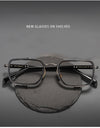 eyeglass frames titan Prescription men reading glasses women Myopia Computer blue light prevention discoloration