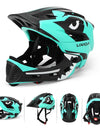 Detachable Full Face Bike helmet 's Sports  Cycling mtb Motorcycle Skateboarding Roller Skating Helmet