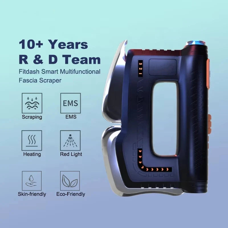 Fascia  Gua Sha Myofascial Massage Machine Fitness Muscle Massager Deep Tissue Shoulder Massagers Fibers Release Scraper