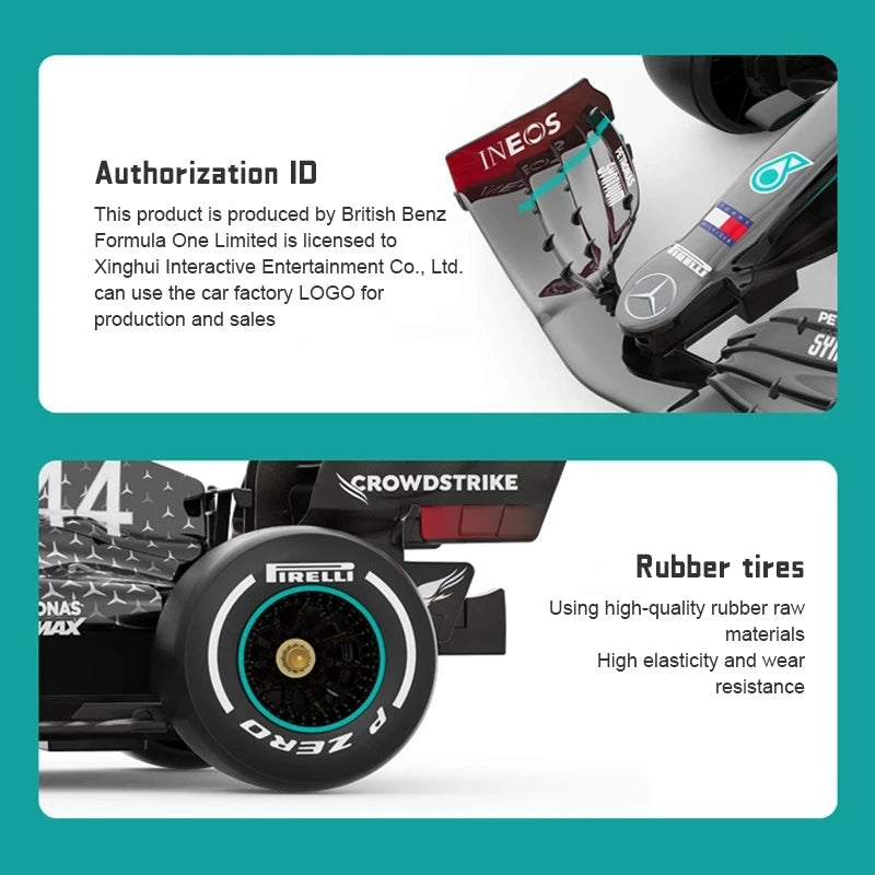 1 to 12 Scale F1 RC Racing Car Remote Control Sports Car
