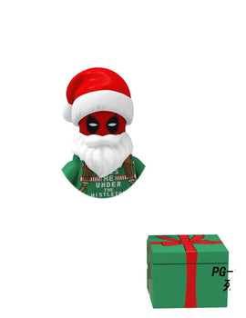 Movie Christmas Halloween Assemble Building Blocks Brick Mini Action Figure Character Figurine Brick Toys Birthday Gift