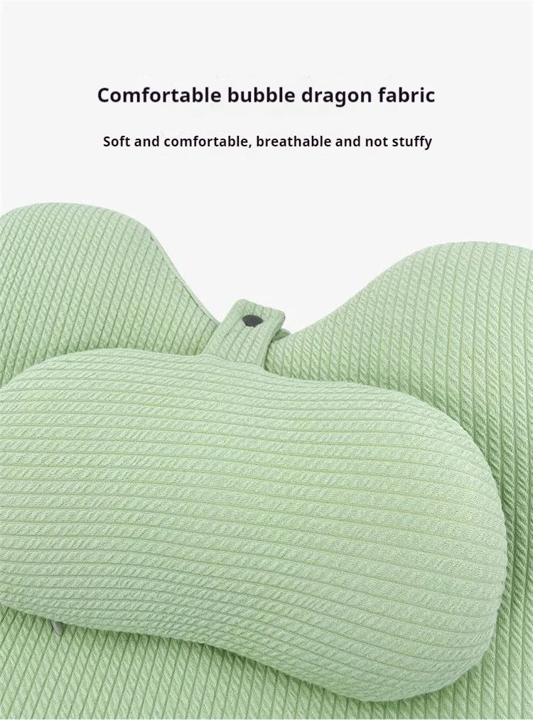 Face Down Pillow Home Massage Pillow Comfortable Ergonomic Bed Wedge Support Pillow Cushion with Neck Support for Sleeping