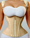 Fajas Colombianas Shapewear Women Double Compression Waist Trainer Corset Adjustable Zipper and Hook-eyes Flat Belly Body Shaper