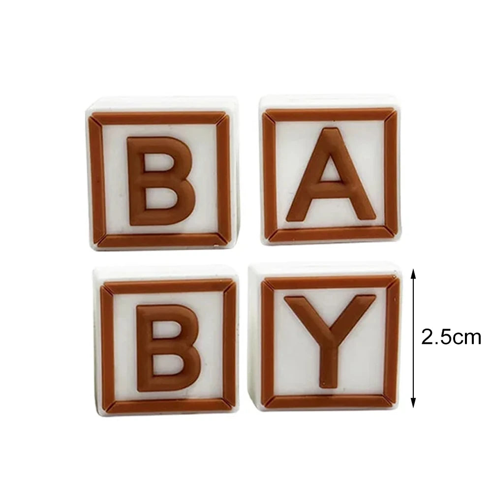 1 Set Brown Bear Cake Toppers  2-4cm White Balls Boho Teddy Bear Cake Topper for Birthday  Shower Cupcake Cake Decoration