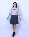 Clear Raincoat Women Trench Coat Bicycle Raincape Regenjas Rain Jacket for Woman Rainwear Tour  Single-person