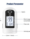 Medical Nebulizer Asthma Inhaler Handhe Inhalator Mini Silent Steam Nasal Humidifier + Finger Pulse Oximeter + Body Thermometer