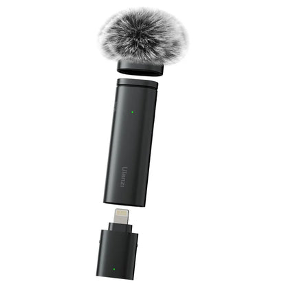 Wireless Clip-on Microphone Smartphone Mic for iPhone Android Noise Reduction Microphone