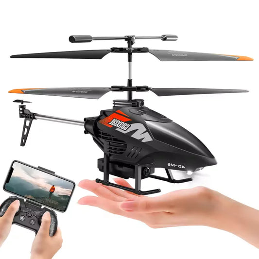 4DRC M6 Remote Control RC Helicopter with 4K Camer Altitude Hold Drone 2.4GHZ 4CH Aircraft for Adults Birthday Gifts Toys